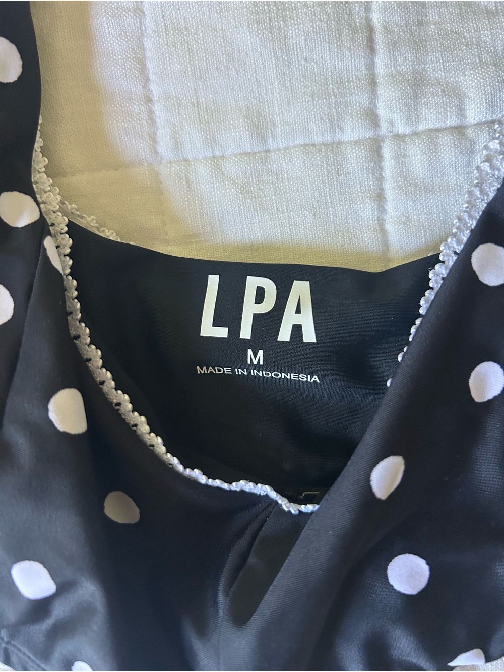 LPA Drizella Top in Gigi Dot swim top in medium - Picture 3 of 4